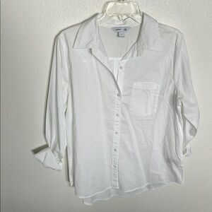 White Button-Up Shirt